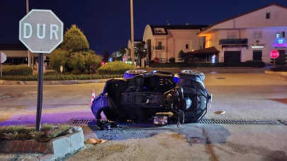 Antalya'da ATV'nin devrilmesi sonucu 2 kişi yaralandı