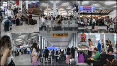 İstanbul'daki havalimanlarında 5 ayda rekor yolcu sayısı