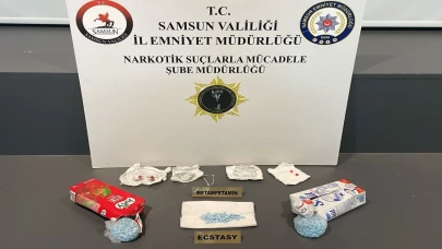 Süt kutusunda uyuşturucu taşıyorlardı