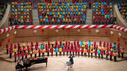 Devlet Çoksesli Çocuk ve Gençlik Korolarından sezon finali