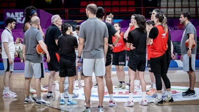 Potanın Perileri, Almanya maçı hazırlıklarını tamamladı