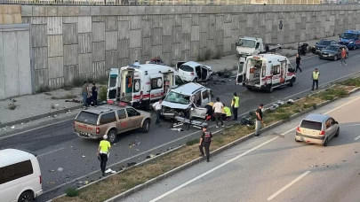 Kastamonu'da zincirleme trafik kazası: 9 yaralı