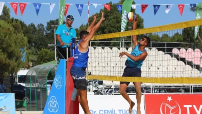 Plaj voleybolunda sıradaki etap Aydın