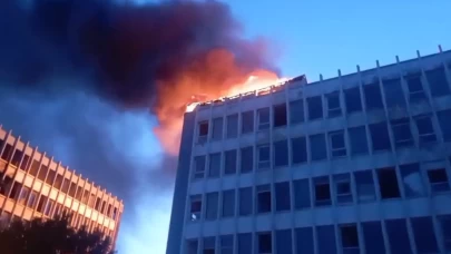 Kartal'da korkutan yangın