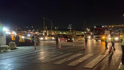 Havalimanı yolunda kaza, 5 kişi yaralandı