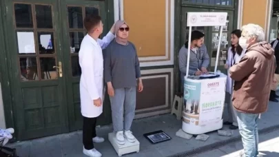 Meydanlarda kilo kontrolü uygulaması