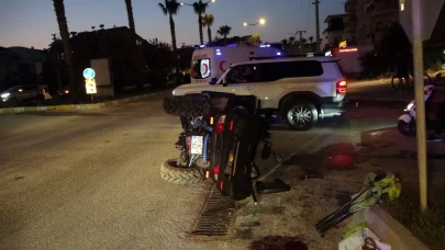 Antalya'da ATV takla attı: 1'i ağır 2 yaralı