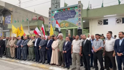 Kerkük'te İran’a destek gösterisi düzenlendi