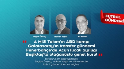 Tayfun Özsoy, Hakan Yaşar ve Ali Kunak; Futbol Gündemi’nde haftanın öne çıkanlarını değerlendirdi