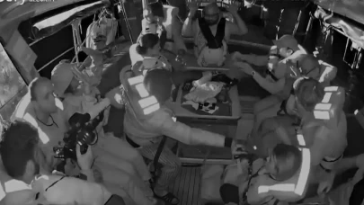 Gazze'ye yardım götüren Madleen gemisine kimyasal sıvı saldırsıı