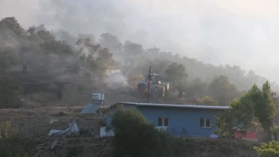 Hatay'da zeytinlik alanda çıkan yangın kontrol altına alındı