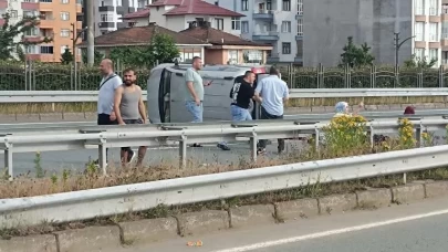 Rize’de bayram dönüşü kaza: 2 ölü, 3 yaralı