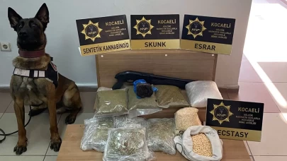 Kocaeli'nde uyuşturucu operasyonu: 9 bin 900 ecstasy hap ele geçirildi