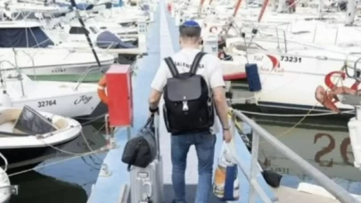 Lüks yatlarla Güney Kıbrıs'a akın ettiler