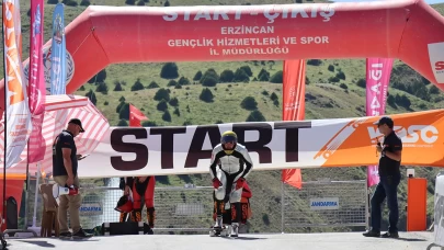 Dünya Kaykay İniş Şampiyonası Erzincan’da başladı