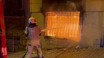 Esenyurt'ta apartman yangını!