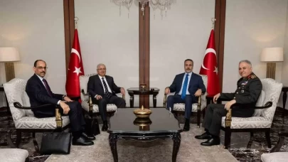 Fidan, Güler, Kalın ve Gürak "İsrail" saldırılarını görüştü