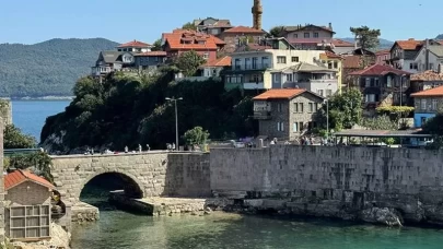Amasra'da bayram yoğunluğu!