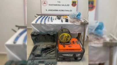 Kastamonu’da define avcılarına suçüstü baskın: 2 tutuklama