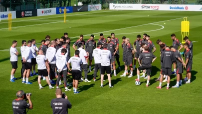 A Milli Takım'da ABD maçı mesaisi