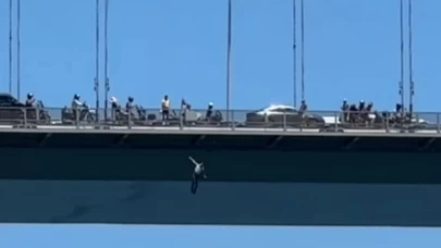 15 Temmuz Şehitler Köprüsü'nden atlayan bir kişi hayatını kaybetti