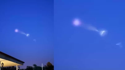 İran'ın İsrail'e fırlattığı füzeler yeniden Hatay semalarında görüldü