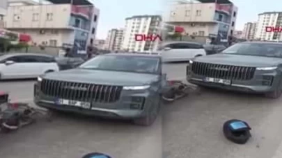 Adana'da akılalmaz olay! Çarptı, küfretti, kaçtı...