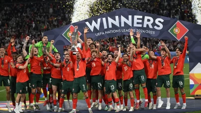 UEFA Uluslar Ligi finalinde tribünde facia