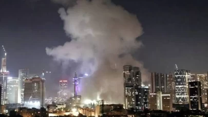 Iran'dan büyük saldırı: Tel Aviv ve Hayfa'daki askeri hedefler vuruldu