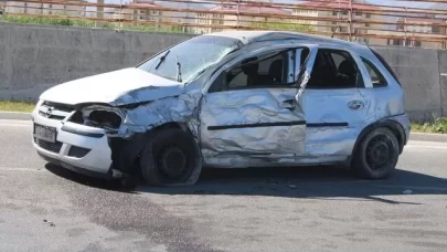 Genç kadın trafik kazasında bebeğiyle birlikte can verdi