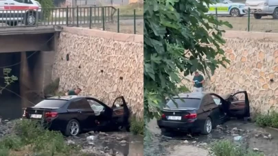 Su kanalında otururken aracın altında kalan çocuk hayatını kaybetti