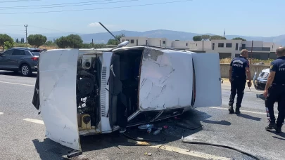 Aydın'da iki aracın çarpışması sonucu 4 kişi yaralandı