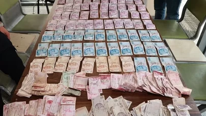 Dilencinin üzerinden 20 bin 575 lira çıktı!
