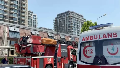 Zeytinburnu'nda restoranda çıkan yangın söndürüldü