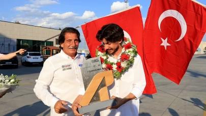 Ali Türkkan'a memleketinde coşkulu karşılama