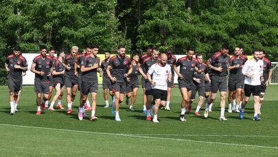 A Milli Takım, son antrenmanını tamamladı
