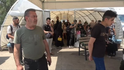 Suriyeliler dönüşe başladı