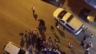 Adıyaman'da taşlı sopalı kavga kamerada: 10 yaralı