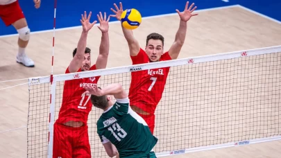A Milli Erkek Voleybol Takımı, Polonya karşısında kayıp
