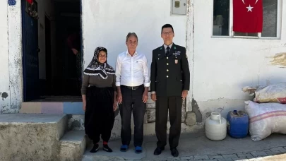 Şehit babası, Babalar Günü'nde de yalnız bırakılmadı