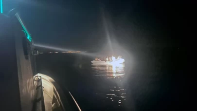 Datça açıklarında 22 düzensiz göçmen kurtarıldı