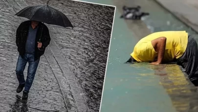 Meteoroloji uyardı aman dikkat! Bir sıcak bir yağmur kapıda