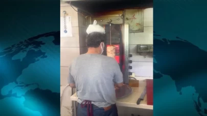 Döner ustasının buz torbalı çözümü gülümsetti