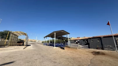 Gaziantep'te hayvan pazarı tedbir amaçlı kapatıldı