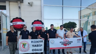 Görev yaptığı hastanede öldürülen Dr. Ekrem Karakaya, anıldı