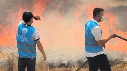 Ülkü Ocakları’ndan yangın bölgelerine destek eli