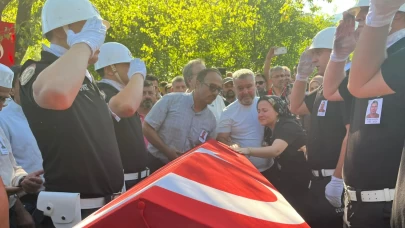 Orman şehidi Ragıp Şahin toprağa verildi