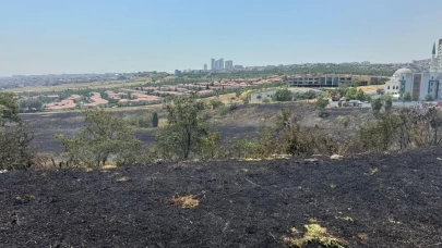 İstanbul'da otluk alanda çıkan yangın söndürüldü
