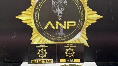 Uyuşturucu operasyonunda esrar ele geçirildi