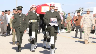 Şehit Piyade Teğmen Furkan Sert, memleketi Malatya'da son yolculuğuna uğurlandı